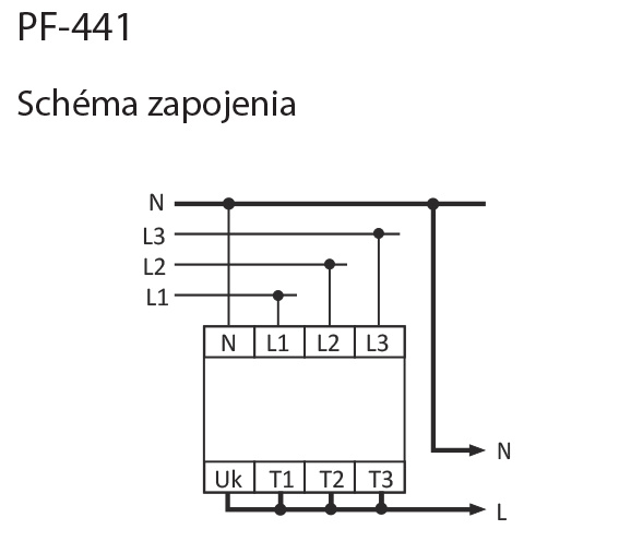 Pf 441 схема подключения