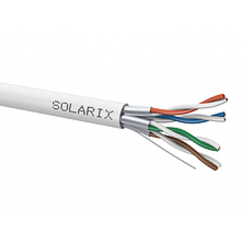 Solarix 26000025 CAT6A STP LSOH Dca-s1,d2,a1 650 MHz  SXKD-6A-STP-LSOH 500m/cievka