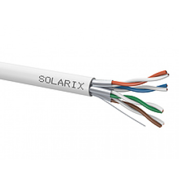 Solarix 26000025 CAT6A STP LSOH Dca-s1,d2,a1 650 MHz  SXKD-6A-STP-LSOH 500m/cievka