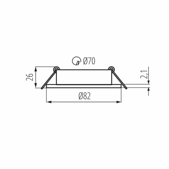 KANLUX 22436 DALLA DTO-B 