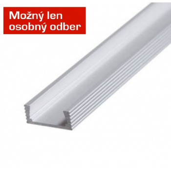 LED lišta PROFIL - AL -  2m (povrchová)