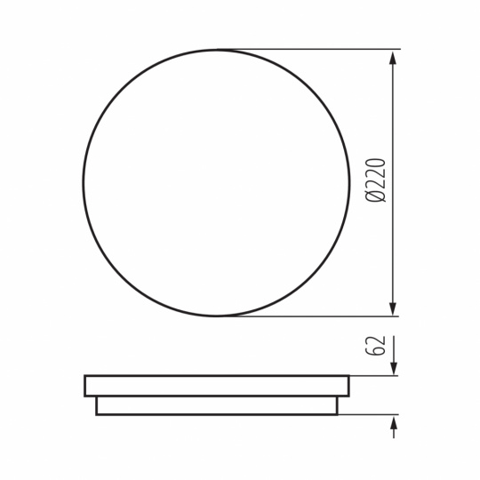 KANLUX 35004 STIVI LED 10W-NW-O Svietidlo LED