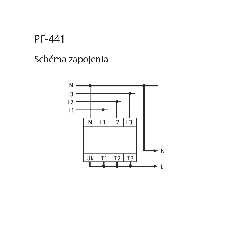 Pf 441 схема подключения